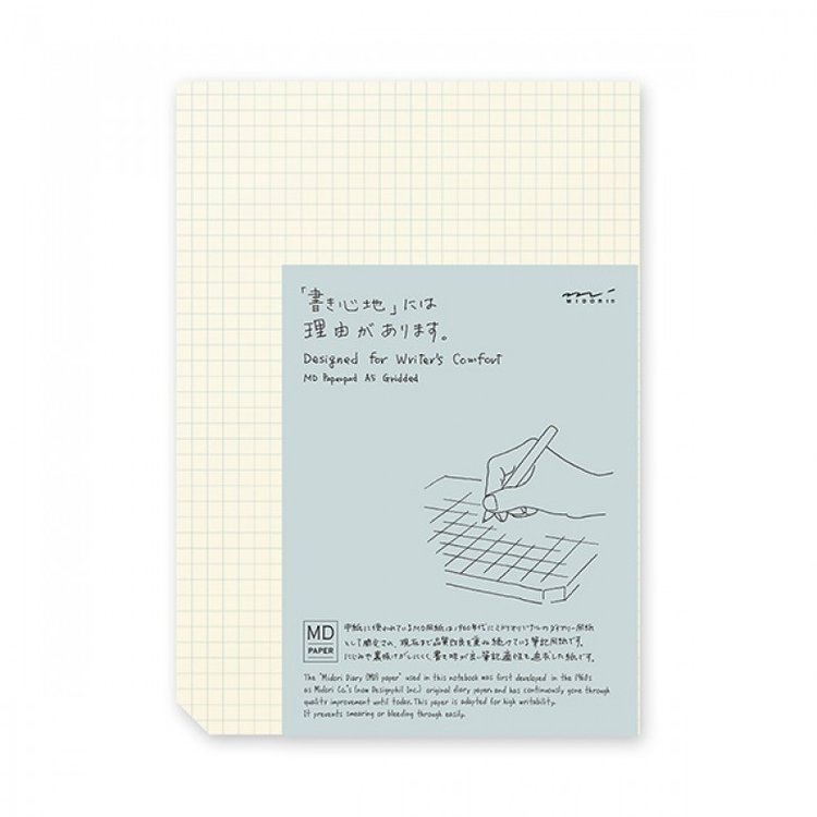 Midori MD Paper Pad A5 Grid