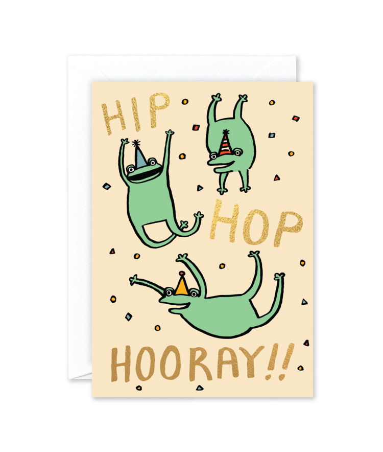 WRAP Hip Hop Hooray Card