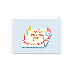 WRAP Haha Cake Greeting Card