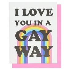 Ash + Chess Gay Way Card - Ash + Chess ***DNR***