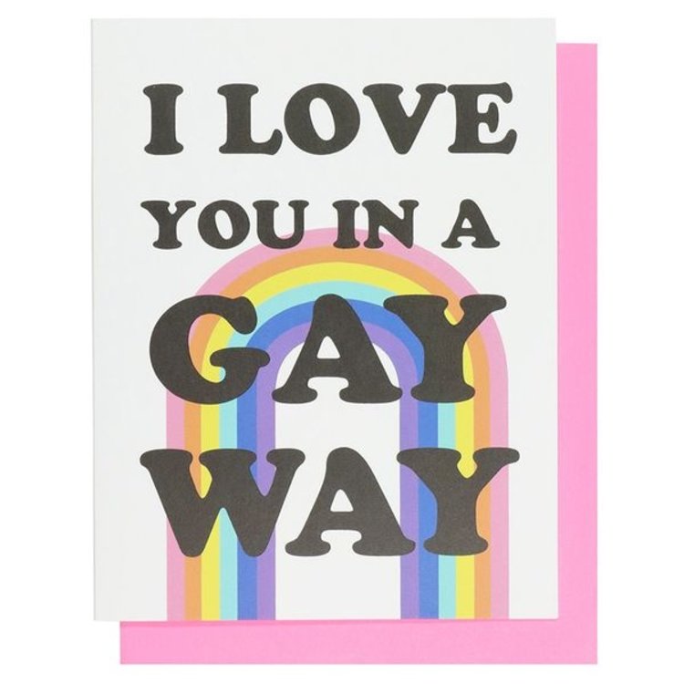 Ash + Chess Gay Way Card - Ash + Chess ***DNR***