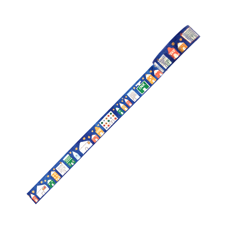 Wonder Fair Wonder Fair Stationery Town Washi Tape