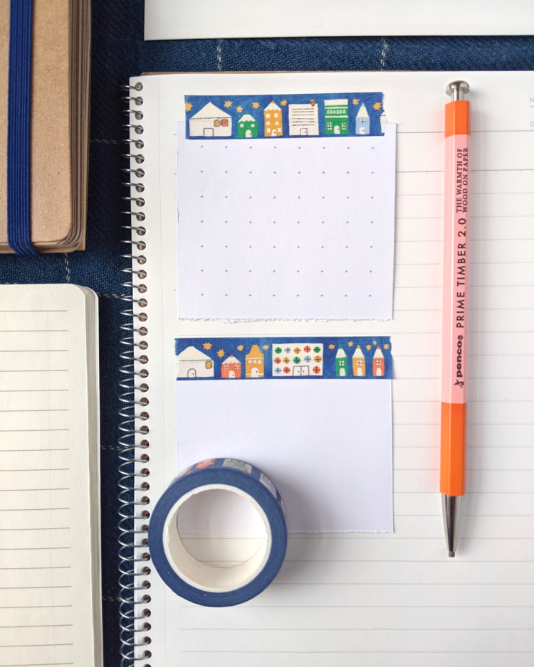 Wonder Fair Wonder Fair Stationery Town Washi Tape
