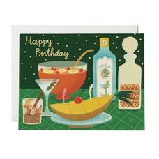 Red Cap Cards Boozy Birthday card