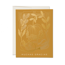 Red Cap Cards "Muchas Gracias" Card