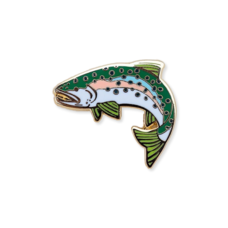 Wildship Studio Rainbow Trout Enamel Pin
