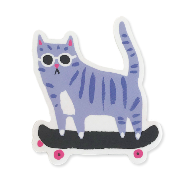 Idlewild Co. Skater Cat Sticker