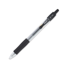 Pilot G2 Retractable Gel Ink Rolling Ball Pen, .5mm Black