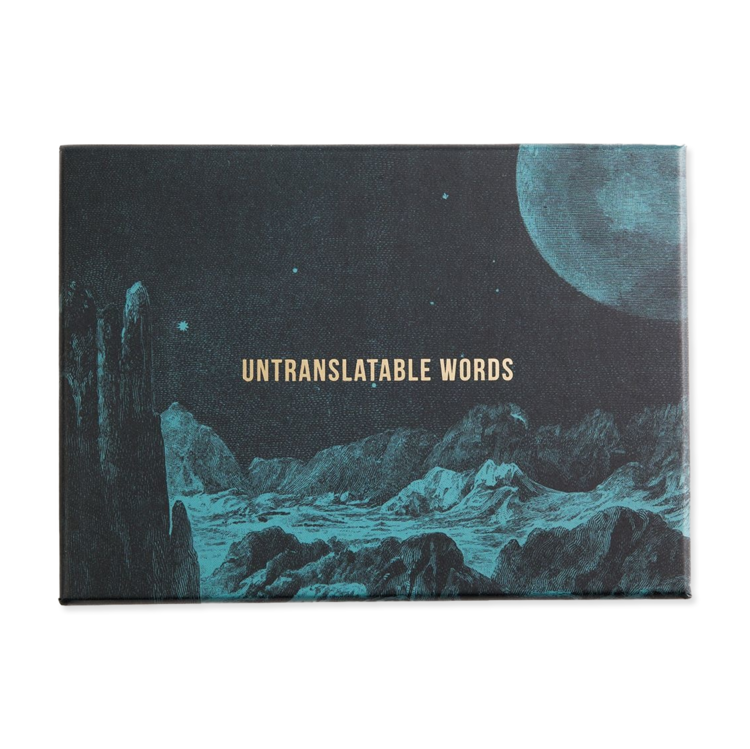 The School of Life Untranslatable Words