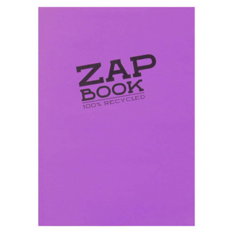 Clairefontaine ZAP A5 Recycled Paper Sketchbook - Assorted Colors