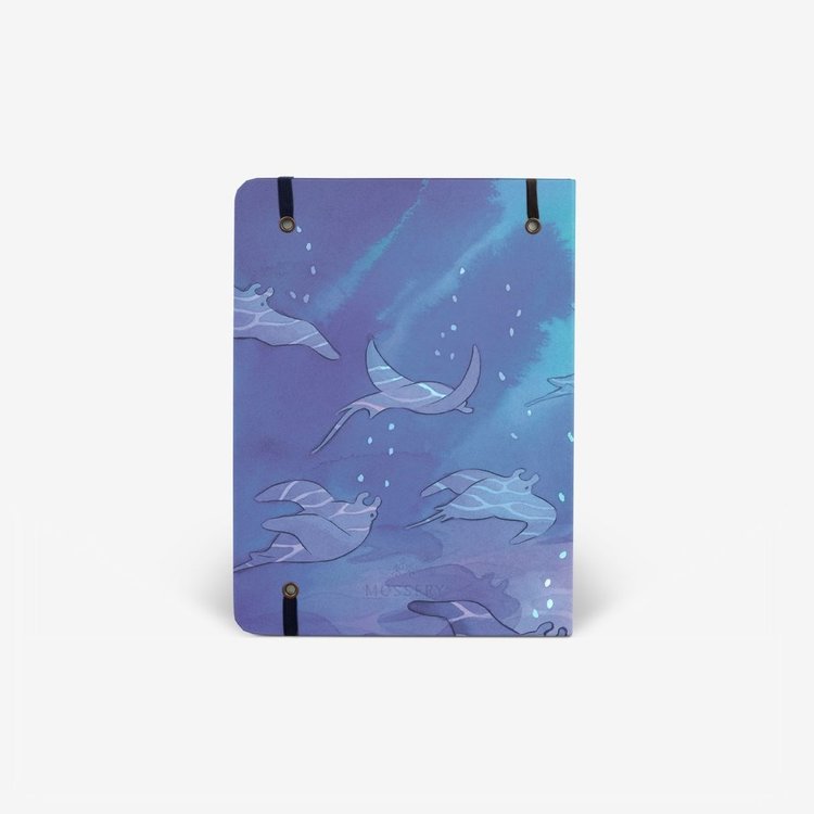 Mossery Stationery Threadbound Notebook - Shallows