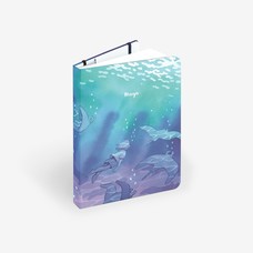 Mossery Stationery Threadbound Notebook - Shallows