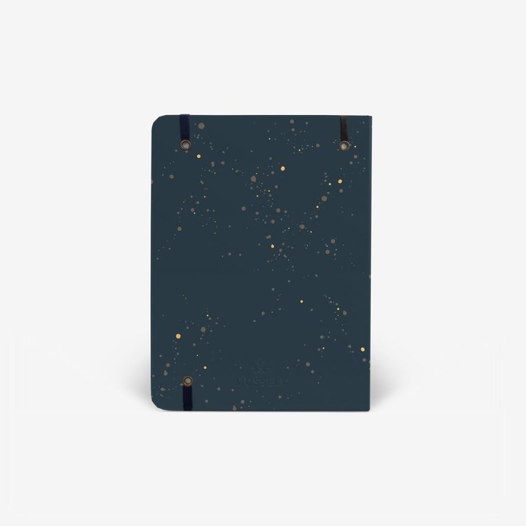 Mossery Stationery Threadbound Notebook - City Lights