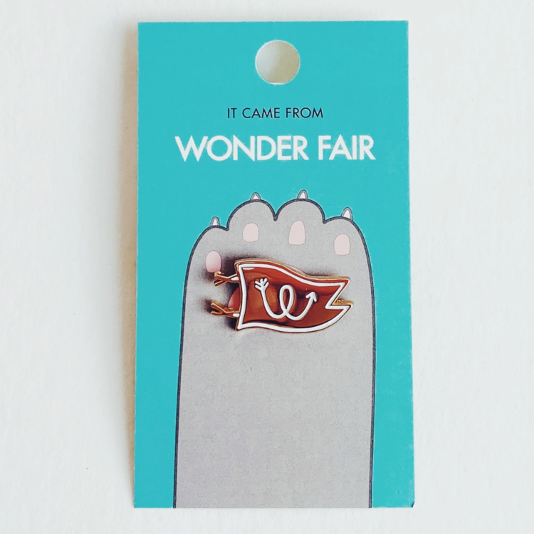 Wonder Fair Wonder Fair Flag Enamel Pin