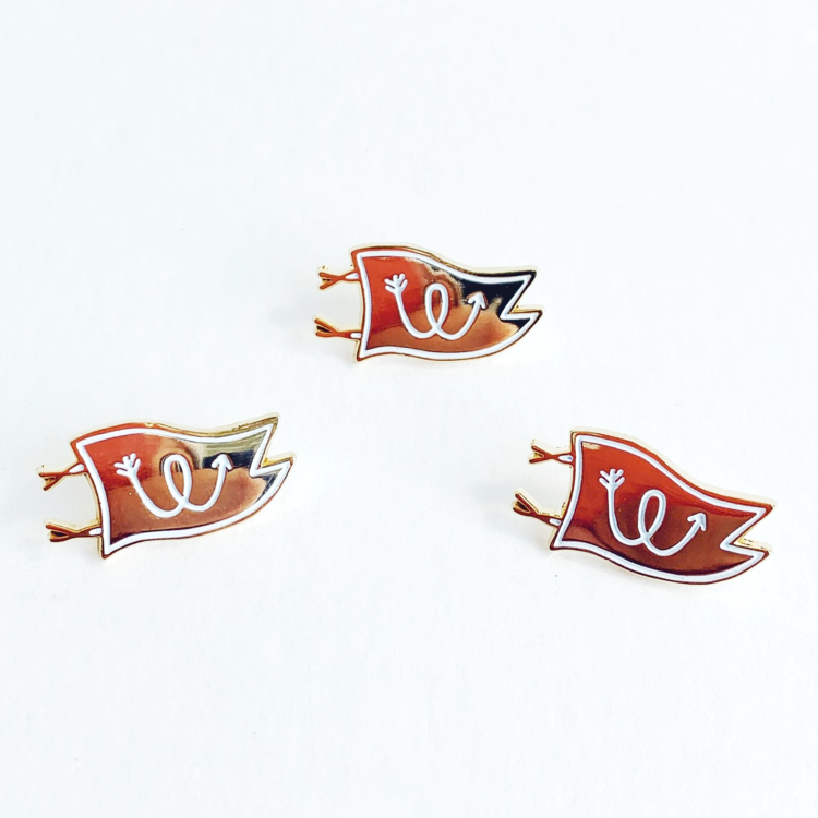 Wonder Fair Wonder Fair Flag Enamel Pin