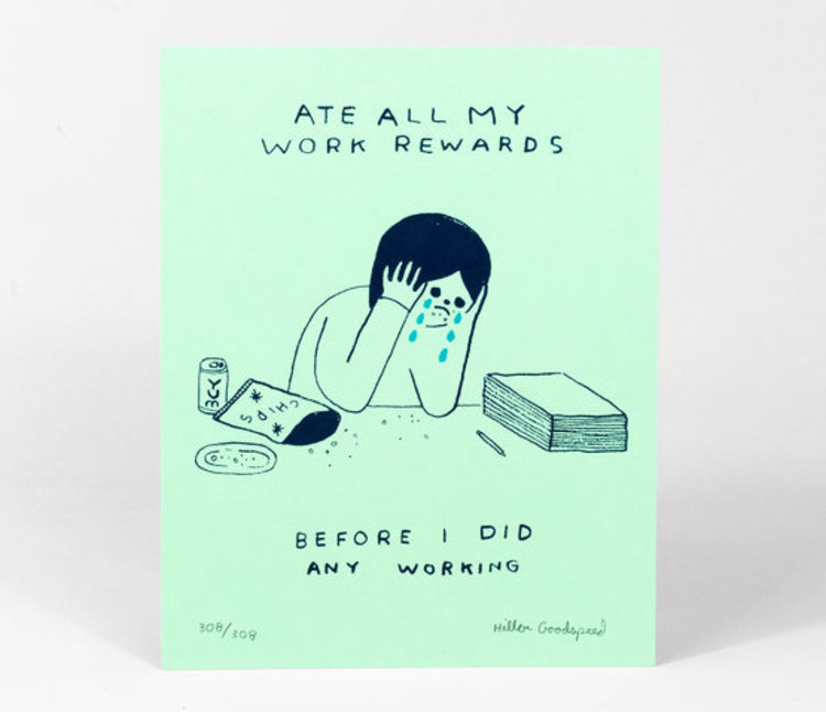 Hiller Goodspeed "Rewards" 8x10 Print