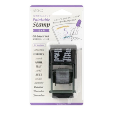Midori Paintable Stamp - Monthly