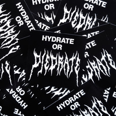 Eden the Arcane Hydrate or Diedrate Glossy Vinyl Sticker