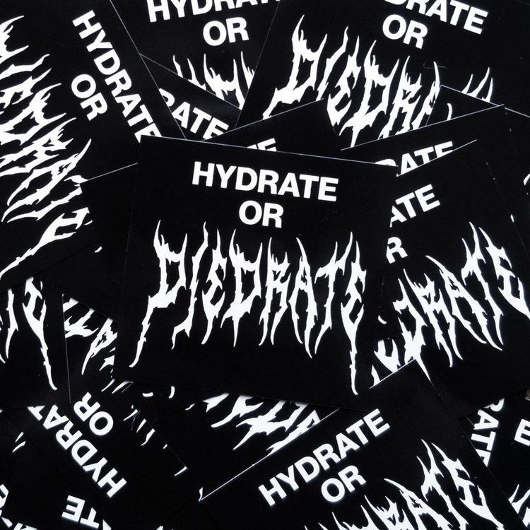 Eden the Arcane Hydrate or Diedrate Glossy Vinyl Sticker