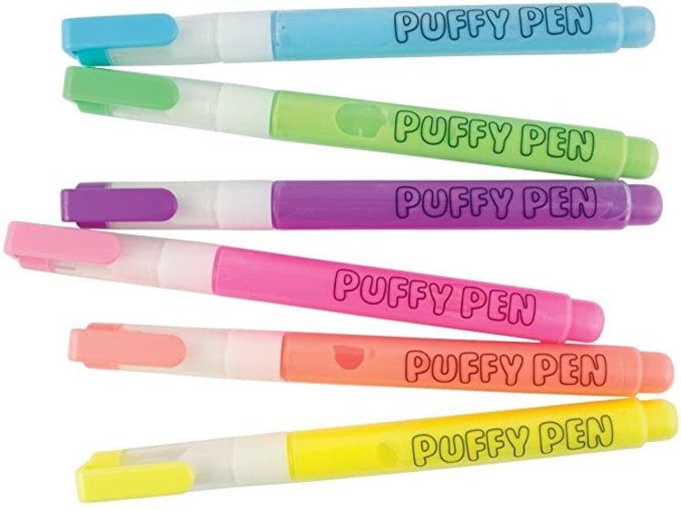 OOLY Magic Neon Puffy Pens set of 6 DNR