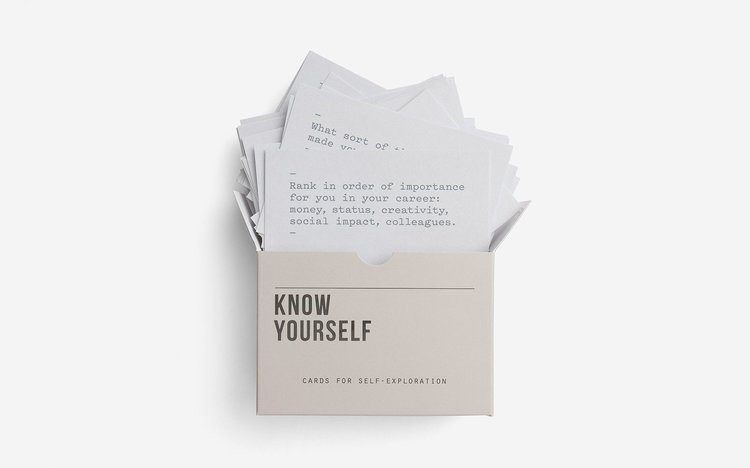 The School of Life Know Yourself Cards