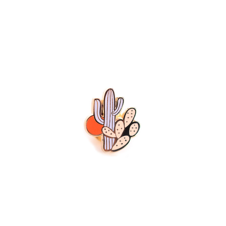 Antiquaria Little Cactus Enamel Pin