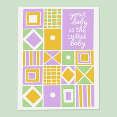 The Good Twin Cutest Baby Card