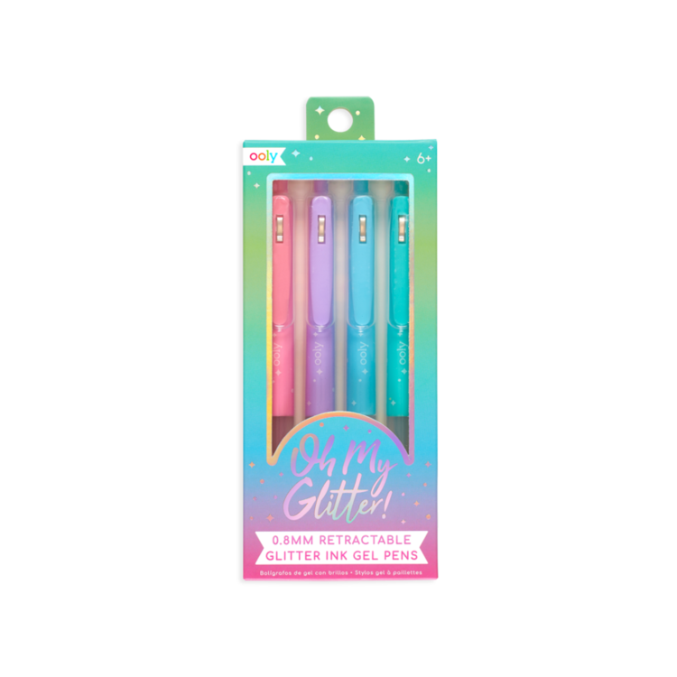 OOLY Oh My Glitter! Gel Pens - Set of 4