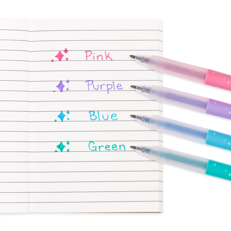OOLY Oh My Glitter! Gel Pens - Set of 4