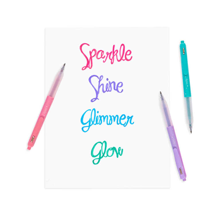 OOLY Oh My Glitter! Gel Pens - Set of 4