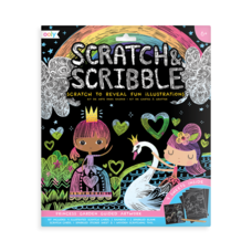 OOLY Scratch & Scribble - Princess Garden