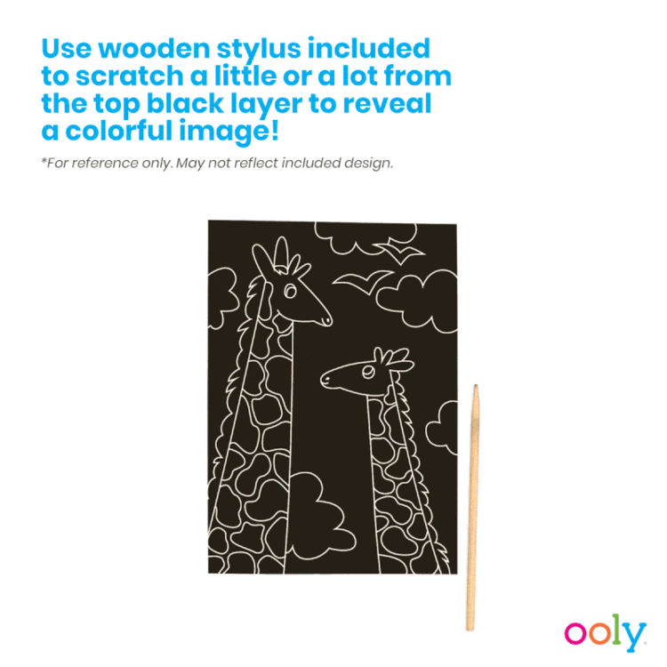 OOLY Scratch & Scribble - Princess Garden