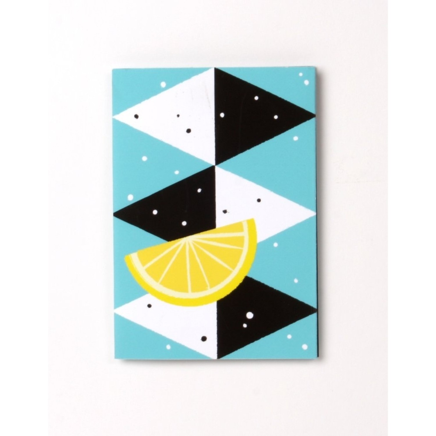 Geometric Lemon Yellow Wrapping Paper