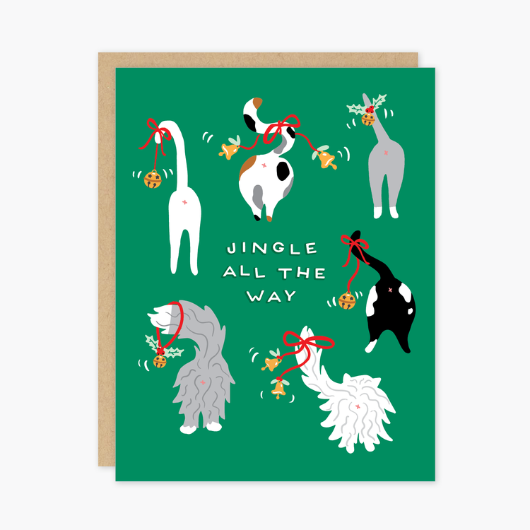 Alisa Bobzien Jingle Cats Holiday Card