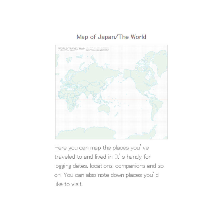 KOKUYO Jibun Techo - A5 Slim LIFE Book - Planner Accessory