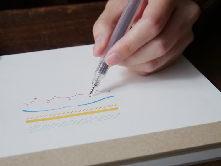 Kakimori Fountain Pen Ink Color Liner - 0.5mm