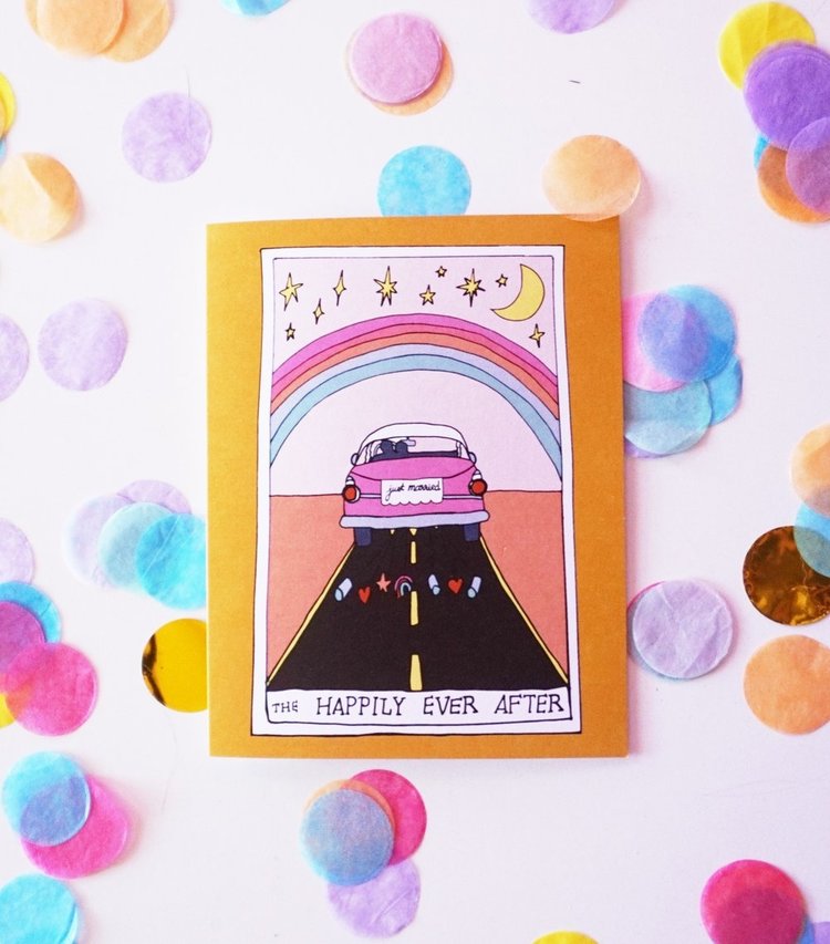 Ash + Chess Wedding Tarot Card - Ash + Chess