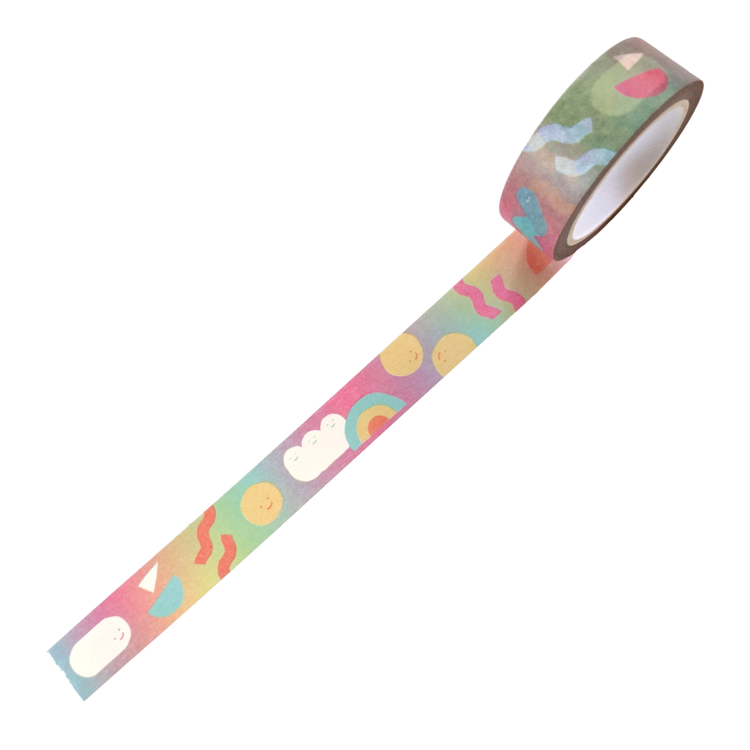 Wonder Fair Wonder Shapes Gradient Washi Tape