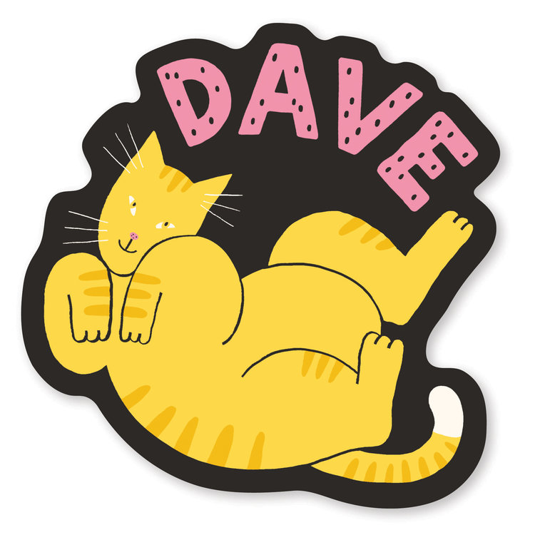 Wonder Fair Dave Vinyl Sticker