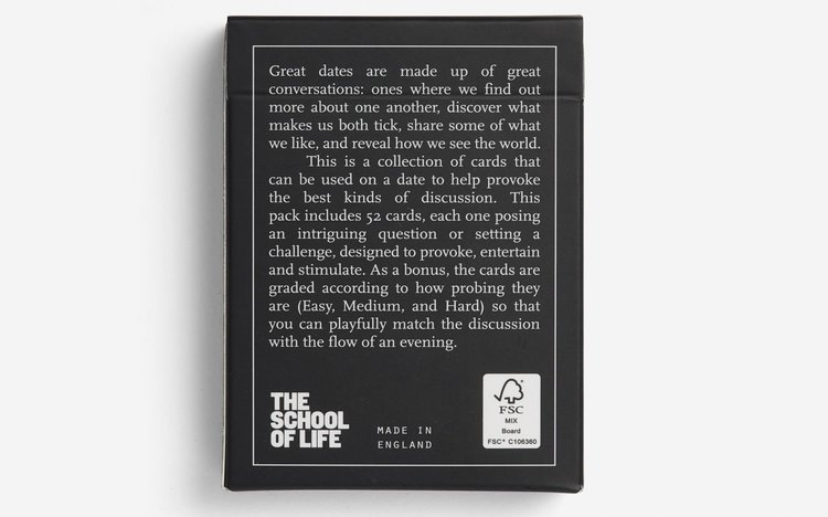 The School of Life Dating Cards card set