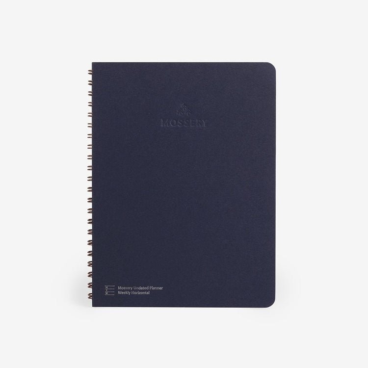 Mossery Stationery Mossery Horizontal Wirebound Planner REFILL (Undated)