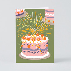 WRAP 'It's Your Birthday' Foiled Greeting Card
