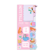 OOLY Note Pals Sticky Tabs - Cat Cafe