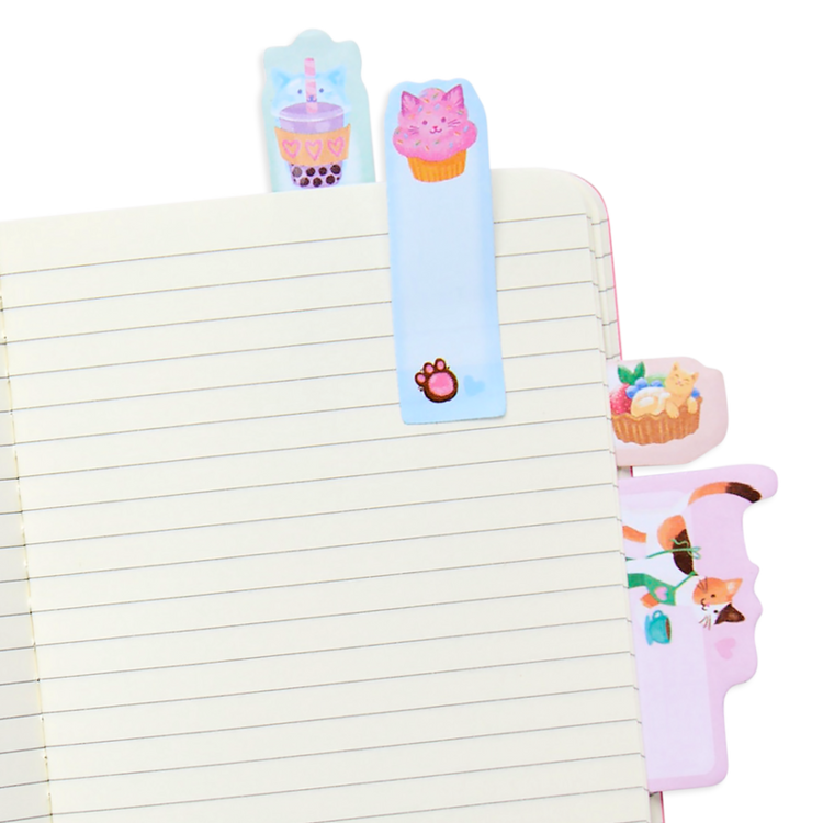OOLY Note Pals Sticky Tabs - Cat Cafe