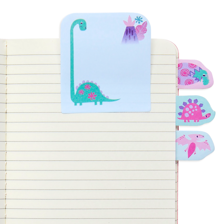 OOLY Note Pals Sticky Tabs - Cute Dinos