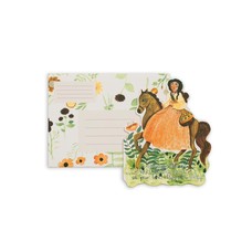 Small Adventure Galloping Birthday Die Cut Card