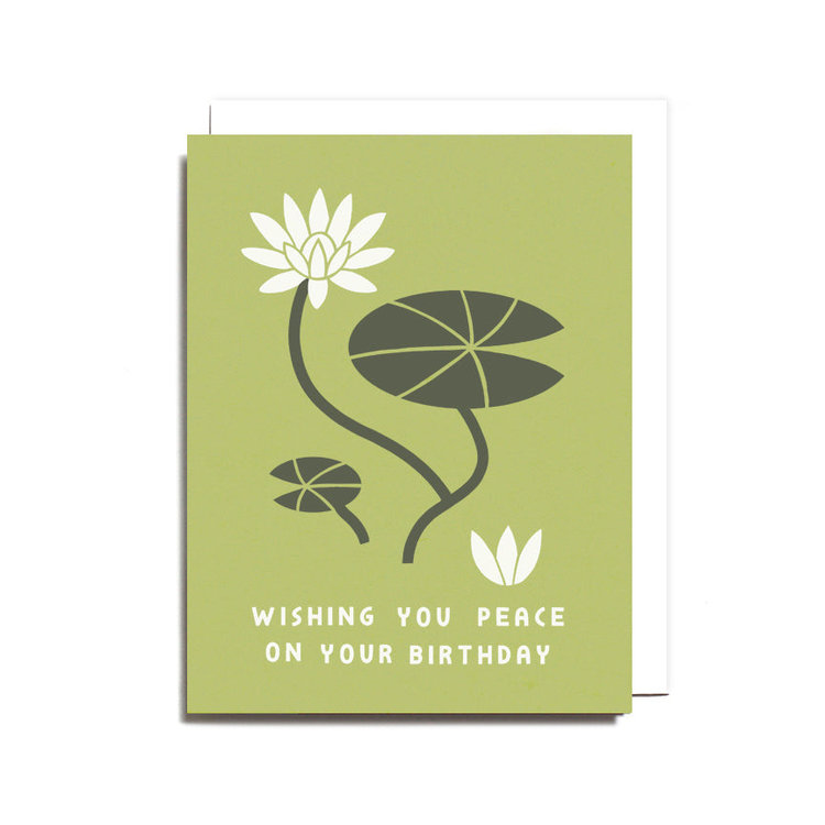 Worthwhile Paper Peace on Your Birthday Card