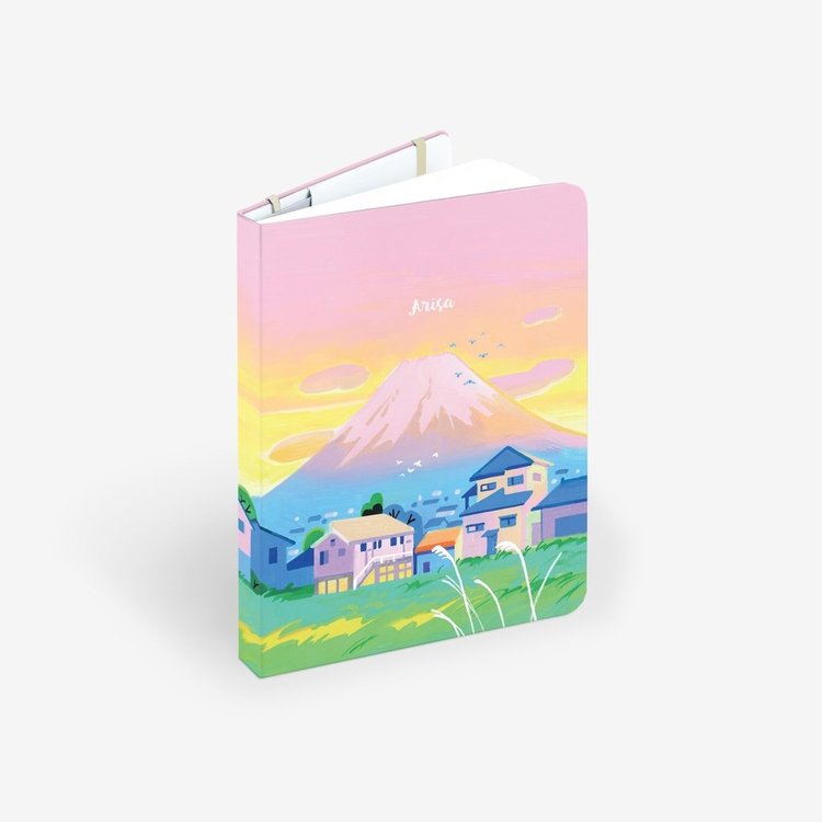 Mossery Stationery Undated Horizontal Planner - Fujiyama