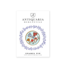 Antiquaria Mushrooms Enamel Pin