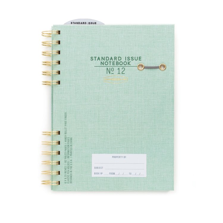 Design Works Ink Standard Issue Notebook No.12 - Green